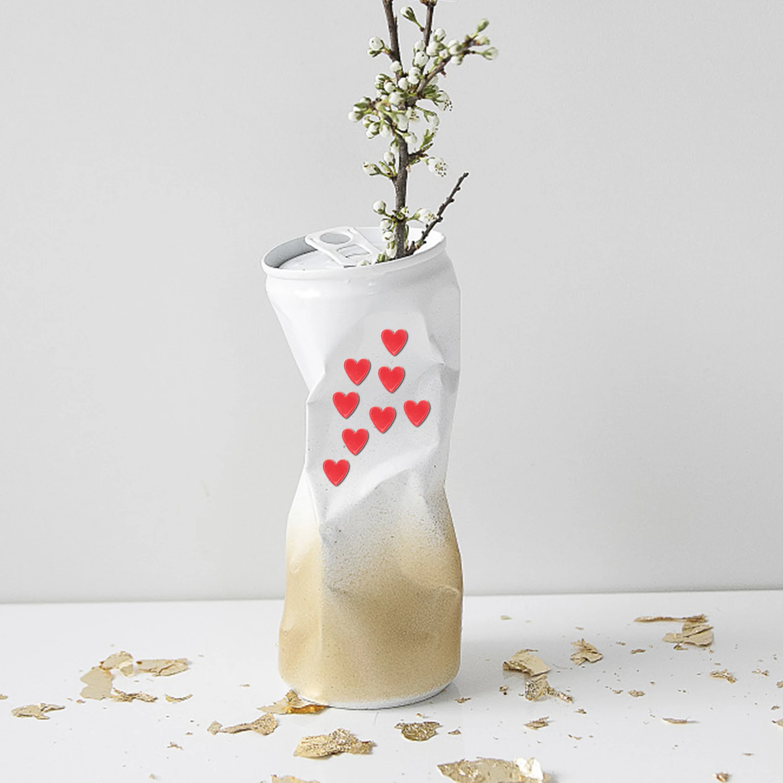 

1Set Heart Shape Ceramic Mosaic Tiles Flatback DIY Craft Pieces for Decorative Stones Jewelry Art Supplies Tiles for Craft