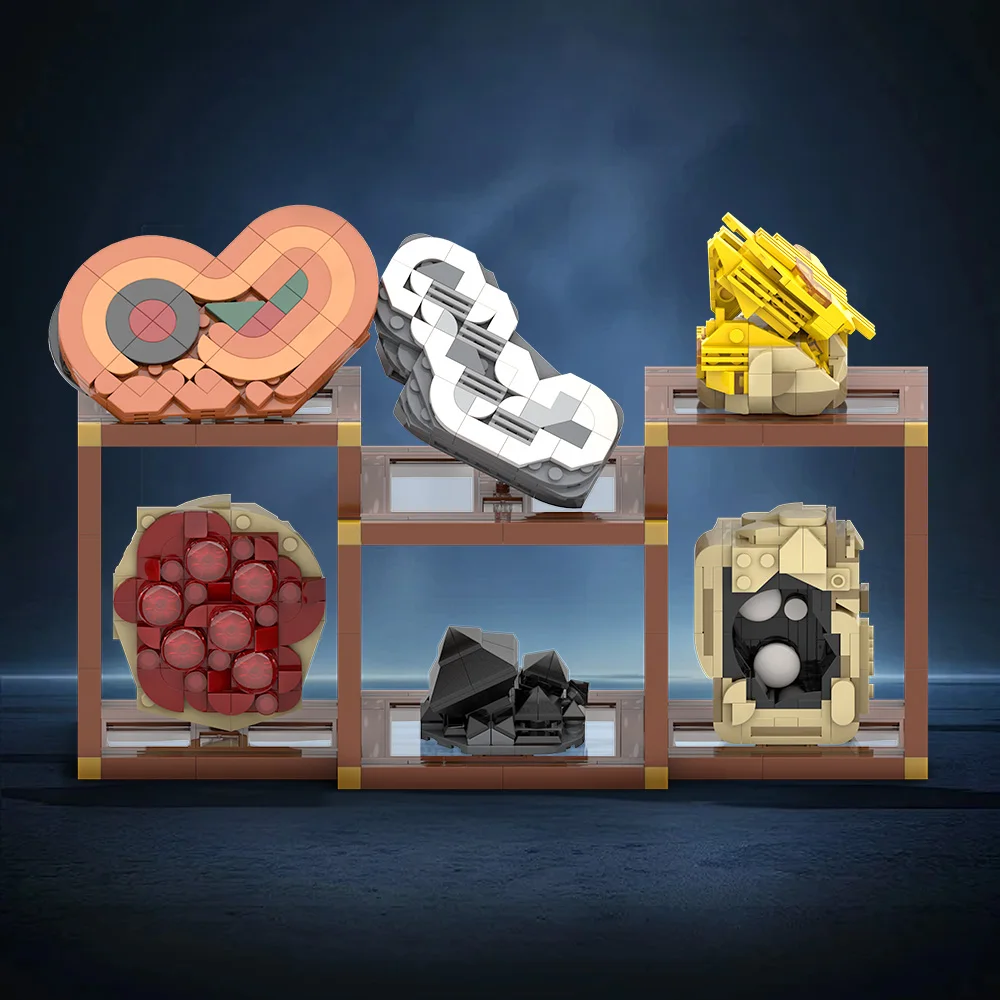 

MOC Crystal Building Blocks DIY Design Chalcedony Agate Jade Brick Toys Adult Gifts Gemstone Mineral Collection