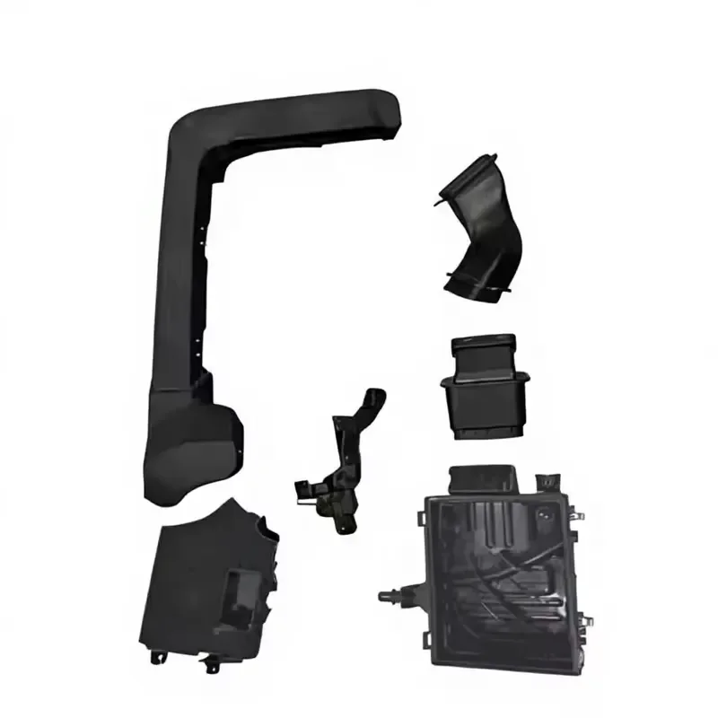 New Upgrade 300 Off-Road Snorkel Kit ABS Black Cold Air Intake System 4x4 Raised High Flow Overlanding Vehicle