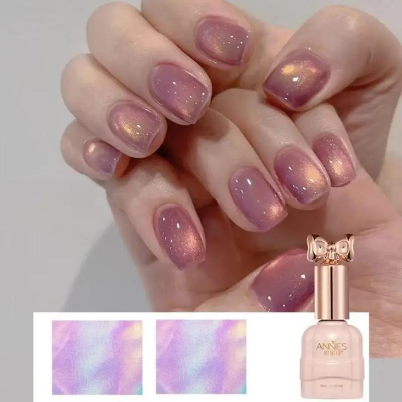 Esmalte de Gel reflectante de ojo de gato, barniz semipermanente, Gel Uv magnético, para salón de manicura, 10ML