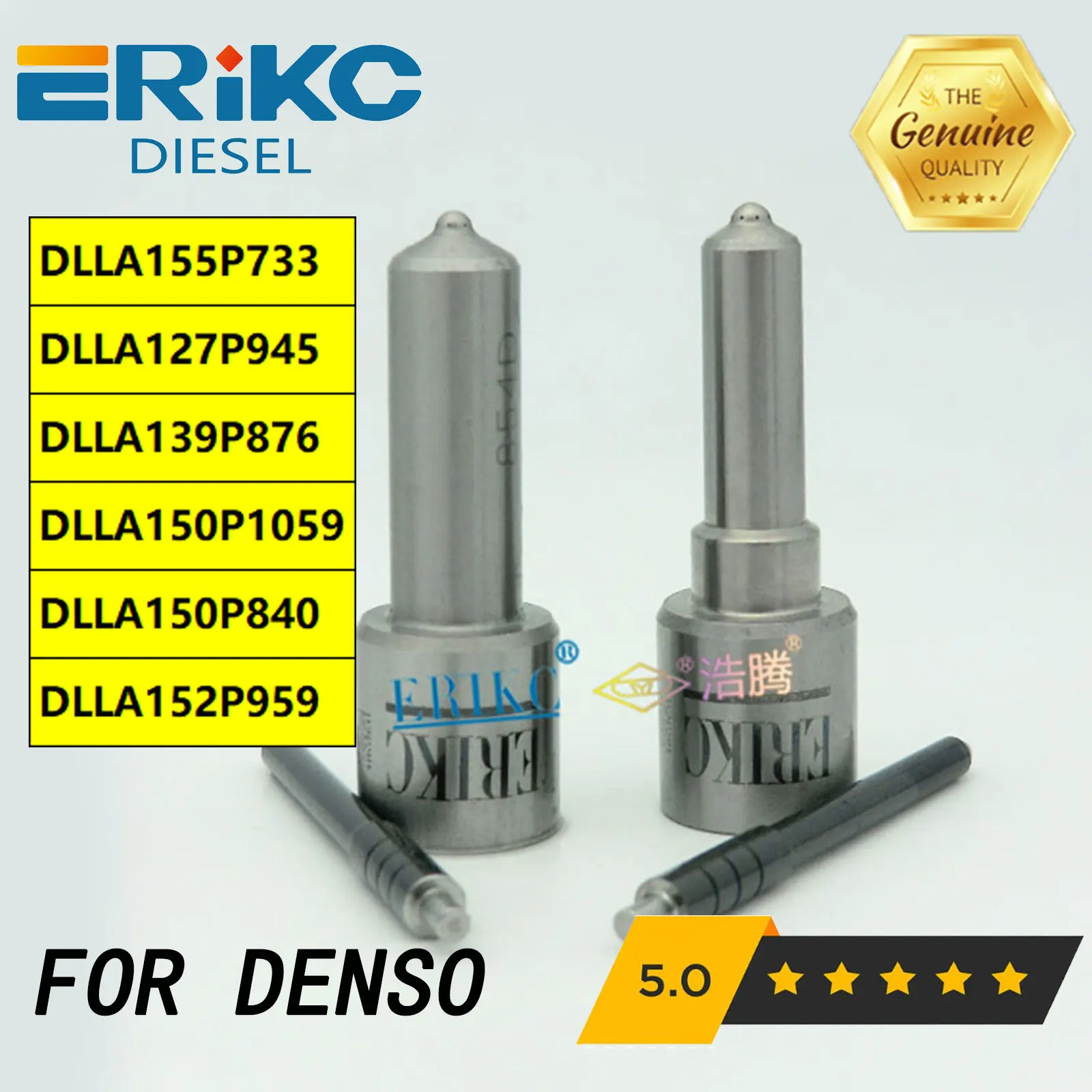 Injection Tip DLLA150P1059 DLLA150P840 DLLA152P959 Injector Nozzle DLLA155P733 DLLA127P945 DLLA139P876 for DENSO