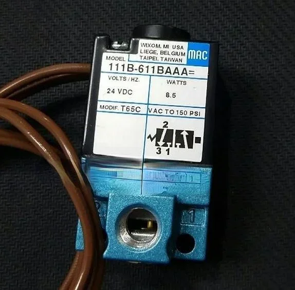 MAC katup elektromagnetik valve valve valve 612JJ