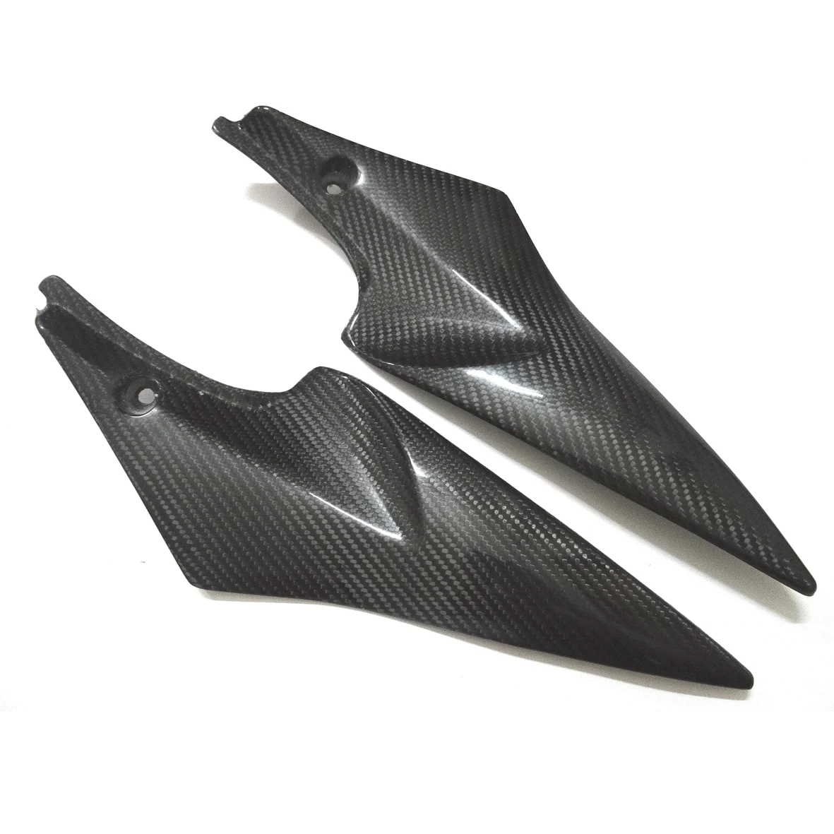 100% Carbon Fiber Gas Tank Cover Left Right Sides Panels Fairing For Suzuki GSXR600 GSXR750 2006 2007 GSX-R 600 750