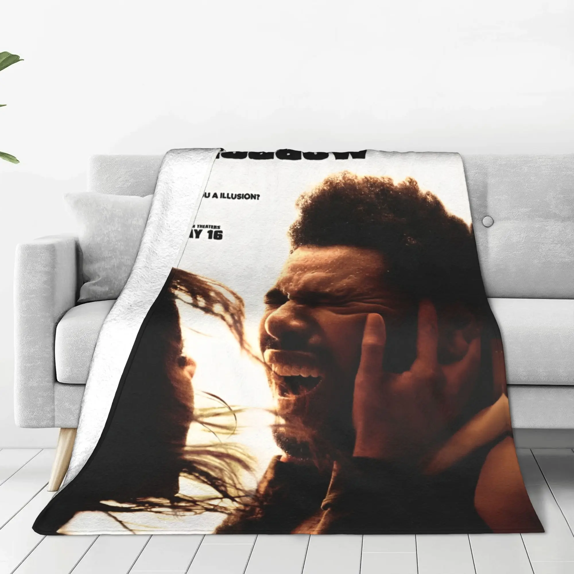 The Weeknds New Album Fleece Throw Blanket Hurry up Tomorrow  Blankets for Bedding Outdoor Super Soft Bedroom Quilt