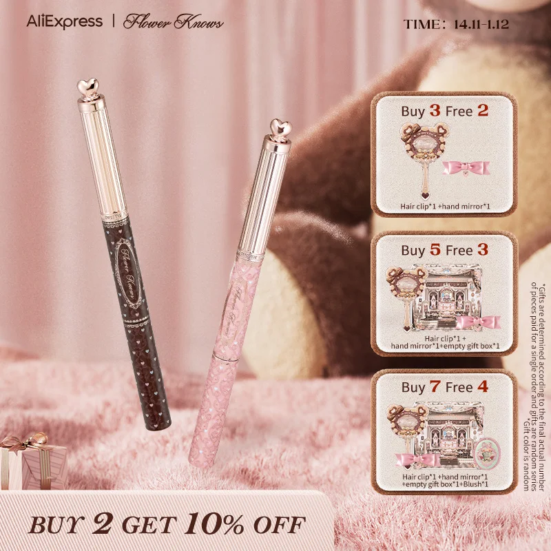 

[NEW]Flower Knows The Sweetie Bear Collection Dual-Ended Brow Gel & Pencil