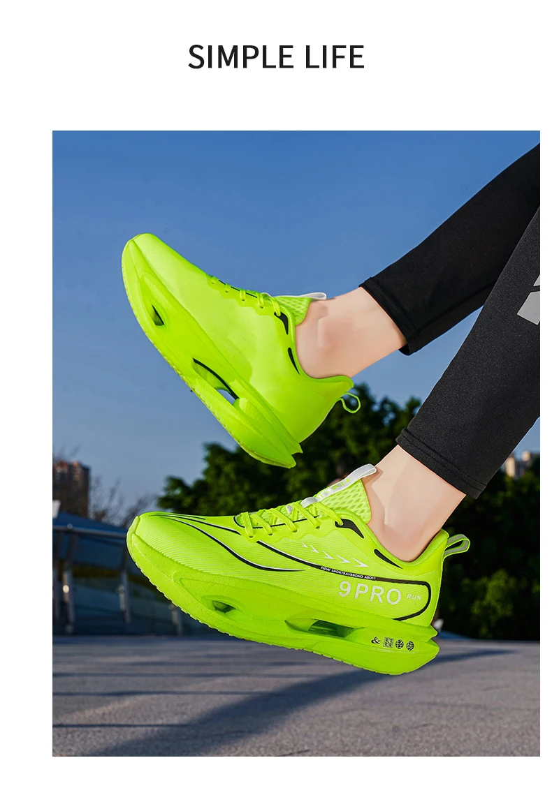 Herren-Sportschuhe, Laufschuhe mit Carbonplatte, Marathon-Sneaker für Herren, Rennschuhe, stoßdämpfende Turnschuhe für Damen – Detail 25