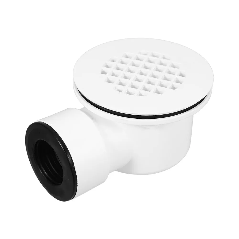 Shower Drain System with Side Drain Configuration Low Profile 1.5 Inch Height Designed for Tile Floor Applications