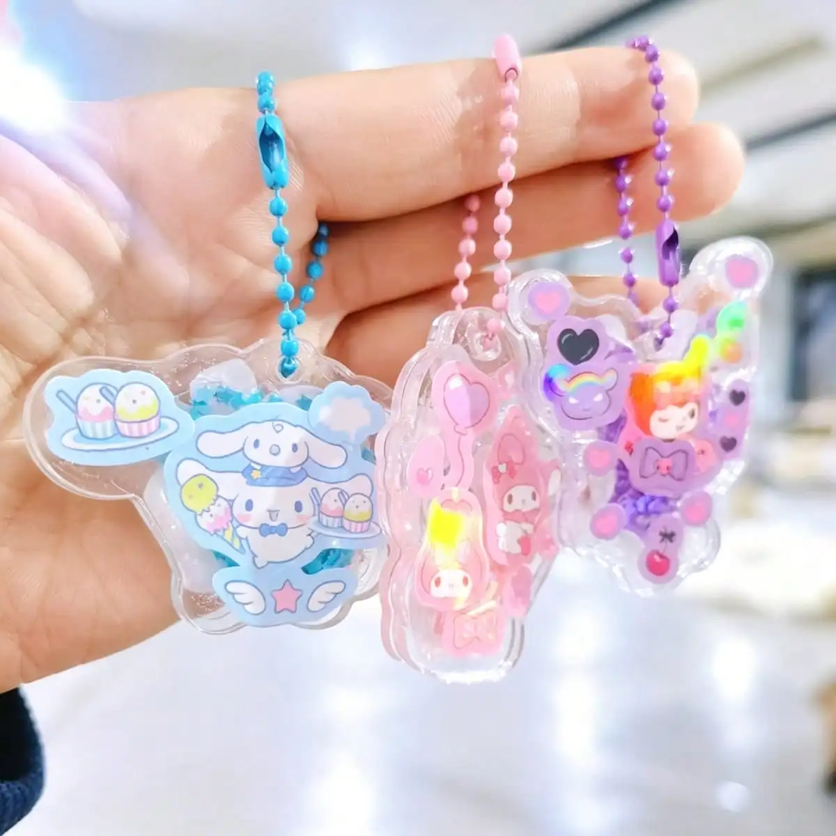 Sanrio DIY sticker charm kit—a cute DIY craft set for making cartoon 