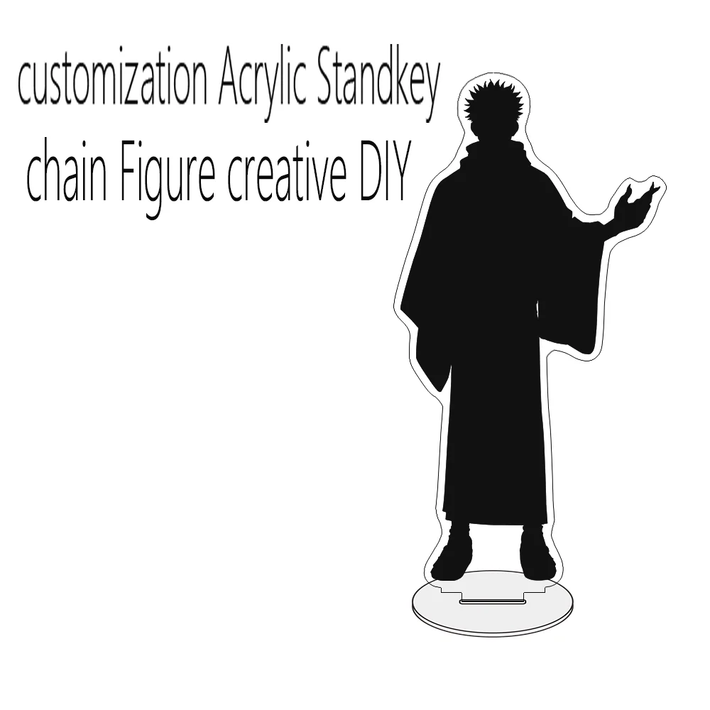 Solo Personalizable: Soporte de Acrílico Creativo DIY para Llavero, Insigni
