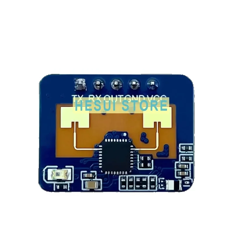 24G presence sensing radar LD2410C radar module Square package smart sensor with Bluetooth