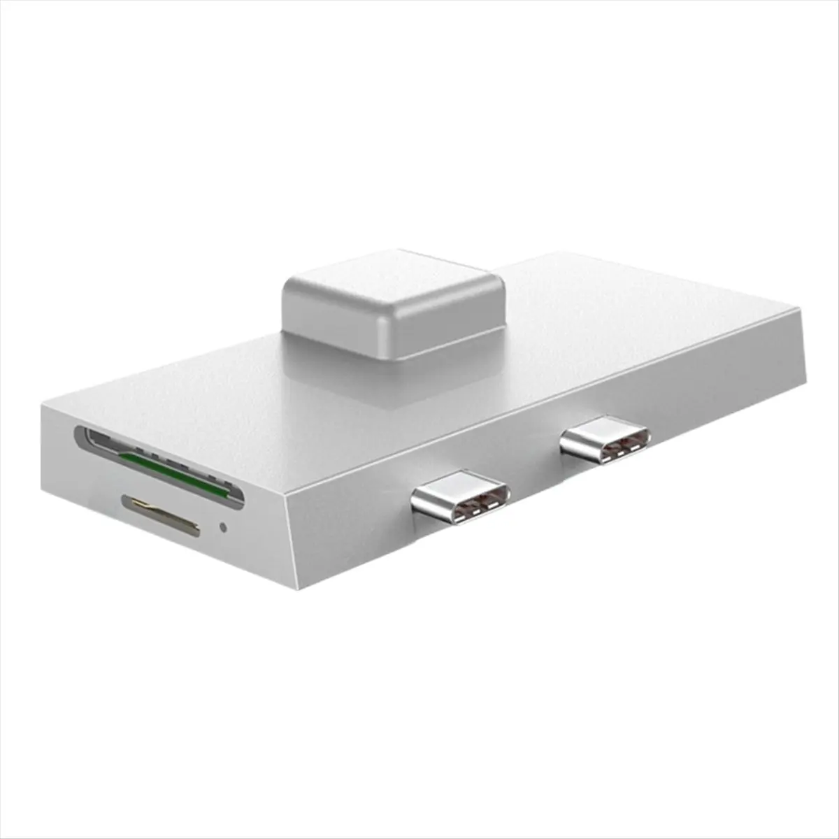 A43M 7-in-1 Docking Station Type-C Hub Pro 8 9 X with 4K RJ45 USB 3.0 Memory Card Reader