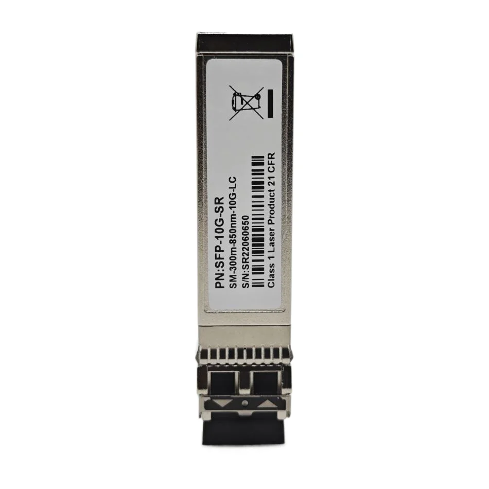 10G Multimode SFP+ LC Module, 10GBase-SR Fiber Transceiver for Cisco SFP-10G-SR, Mikrotik S+85DLC03D, Ubiquiti MMF 850nm 300m