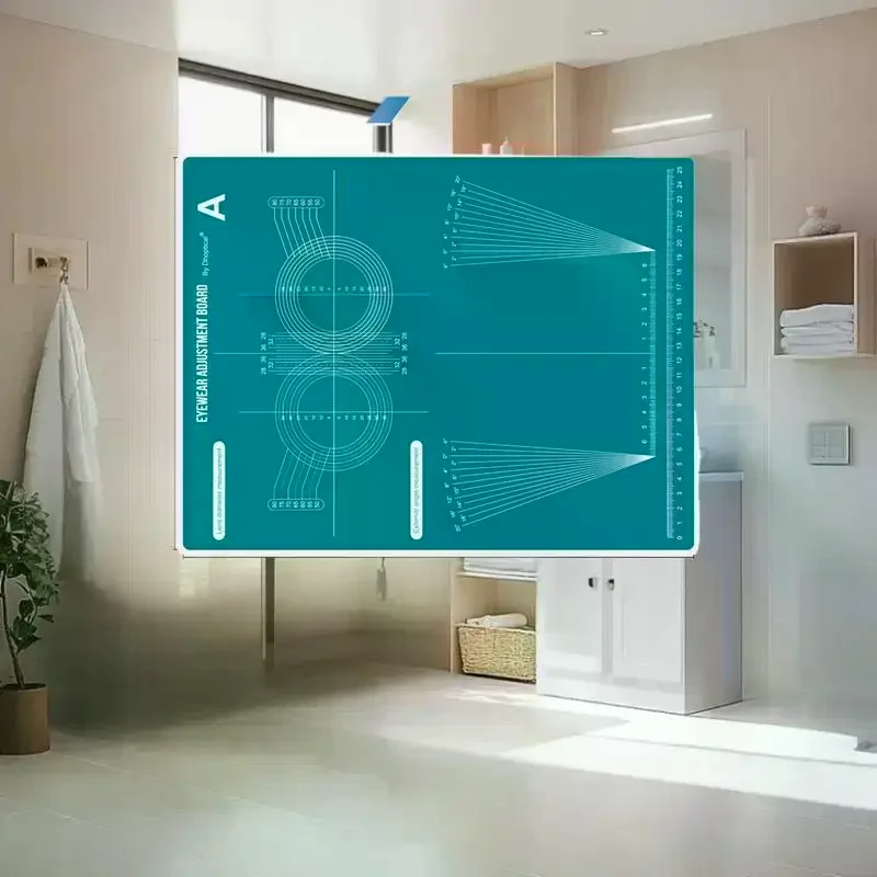 Glasses Frame Adjustment Lens Diameter Measurement Plate Accessory Glasses Progressive Lens Repair Tool