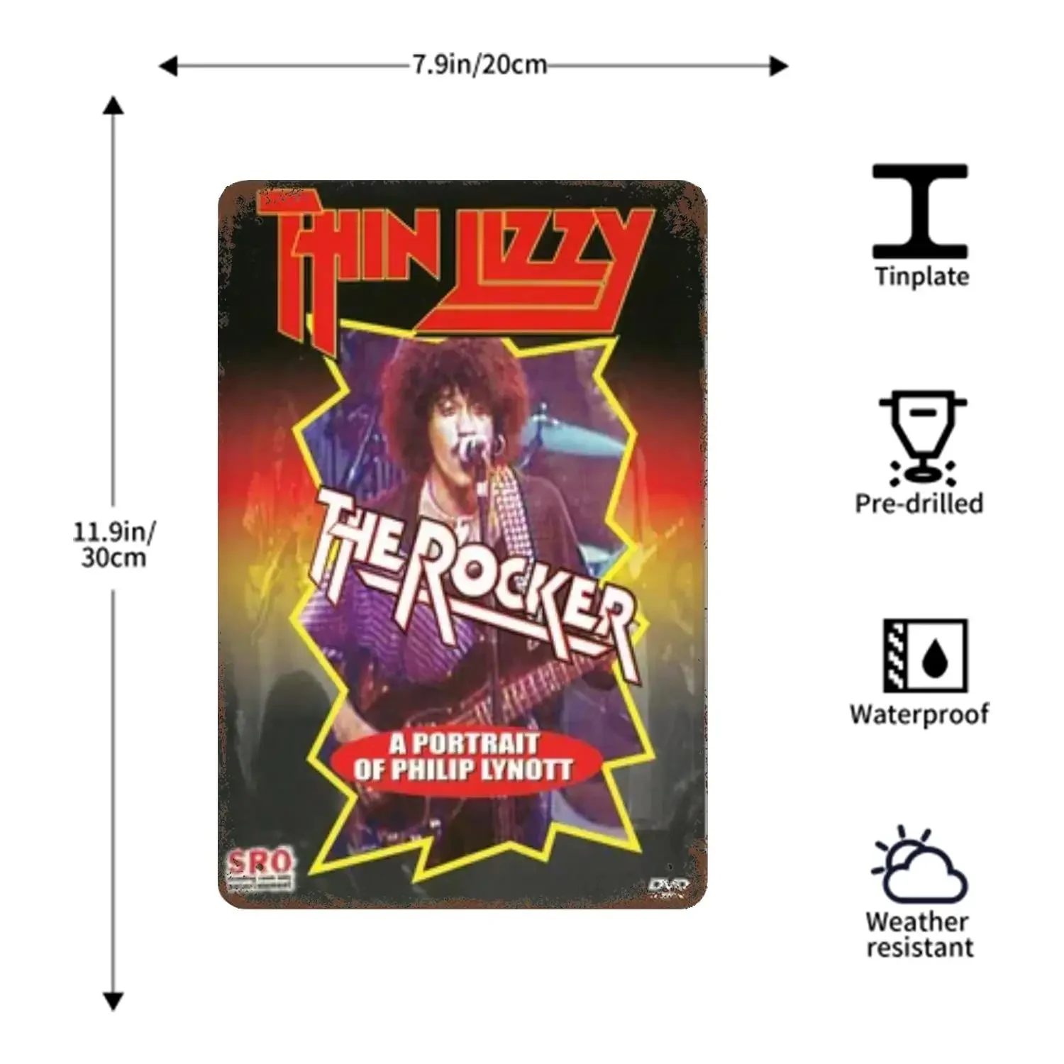 رقيقة ليزي العصابات ديكور معدني ملصق خمر تين تسجيل علامة معدنية لوحة الزخرفية لحانة بار رجل الكهف نادي الجدار الديكور #6