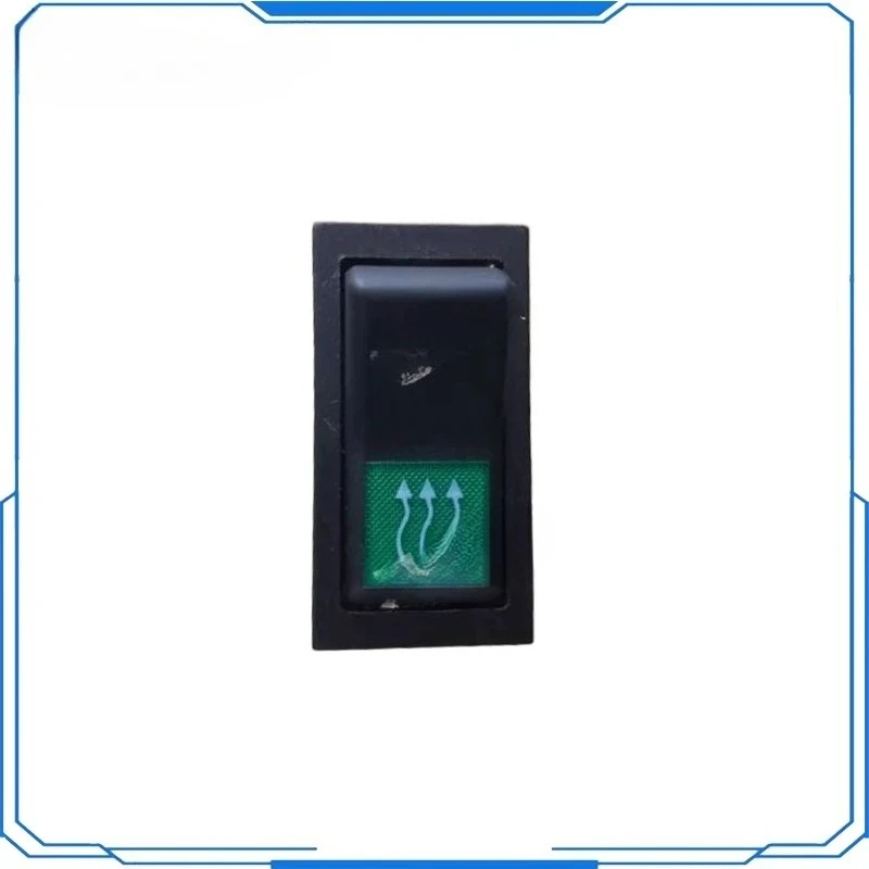 

Complete list of crane accessories button switch rocker 25k 25KC forced hydraulic oil fan