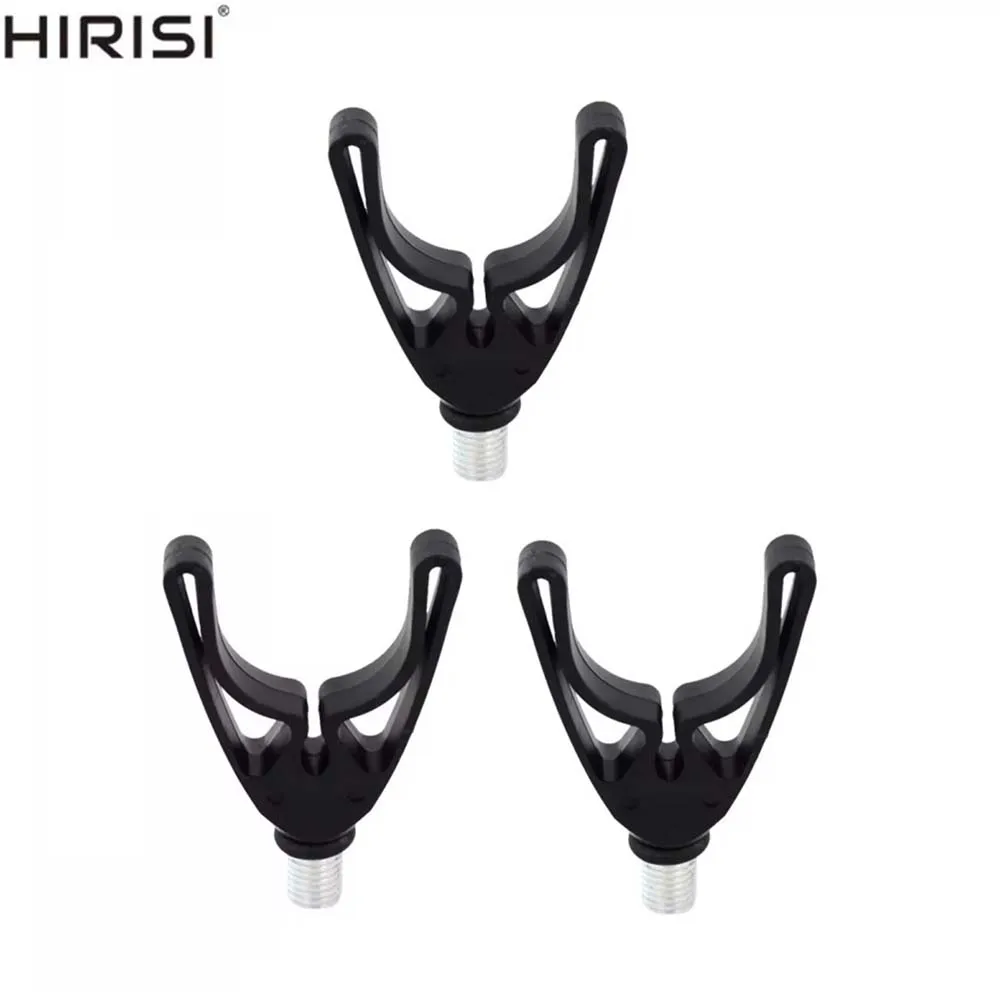 Hirisi 3pcs Carp Fishing Rod Rest Head for Bank Sticks Rod Holder Carp Coarse Fishing