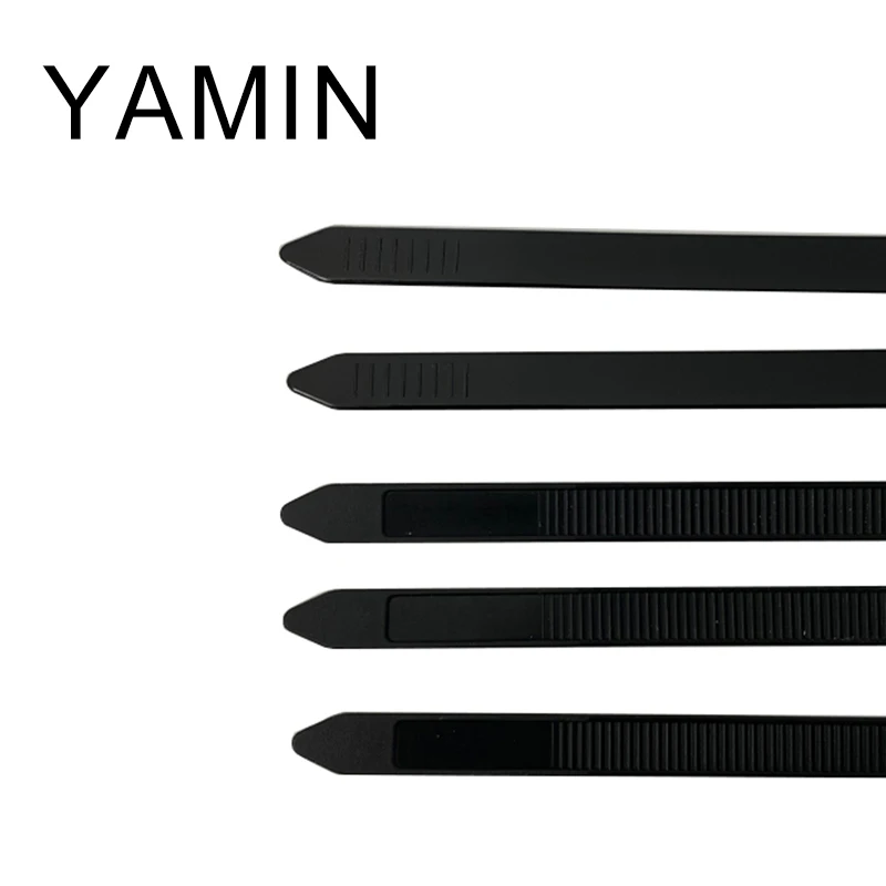 100 Pieces 10*1200mm Cable Zip Ties Plastic Wire Ties Nylon Tie Wraps Indoor And Outdoor For Home, Office, Garage And Workshop