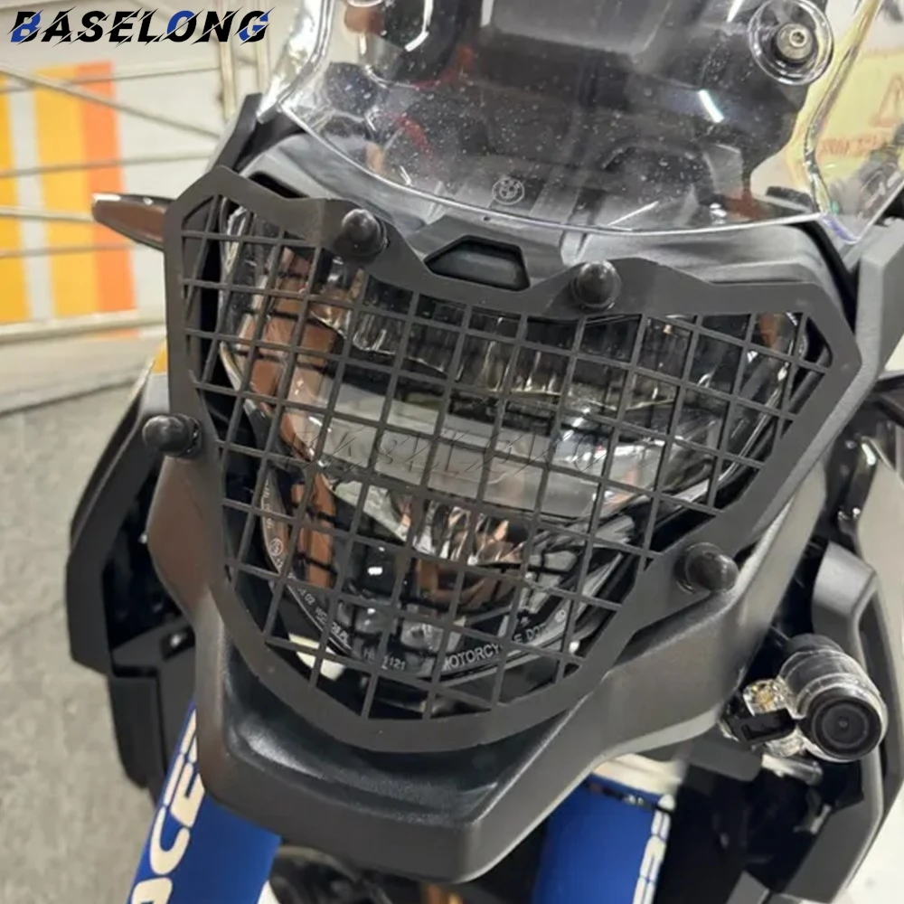 

Motorcycle Accessories Headlight Cover For BMW F 900 GS GS900 F 900GS F900GS 2024 2025 2026 Headlight Grille Guard Protection