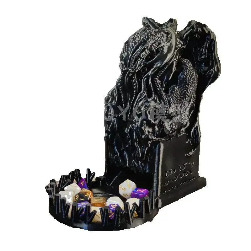 Cthulhu dice tower table game accessories props DND COC sieve tower running group borad game tool