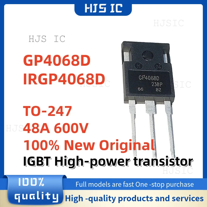 Novo original 5-10-20 peças irgp4068d GP4068D-E irgp4068 gp4068d to-247 48a 600v igbt transistor de alta potência melhor qualidade em estoque