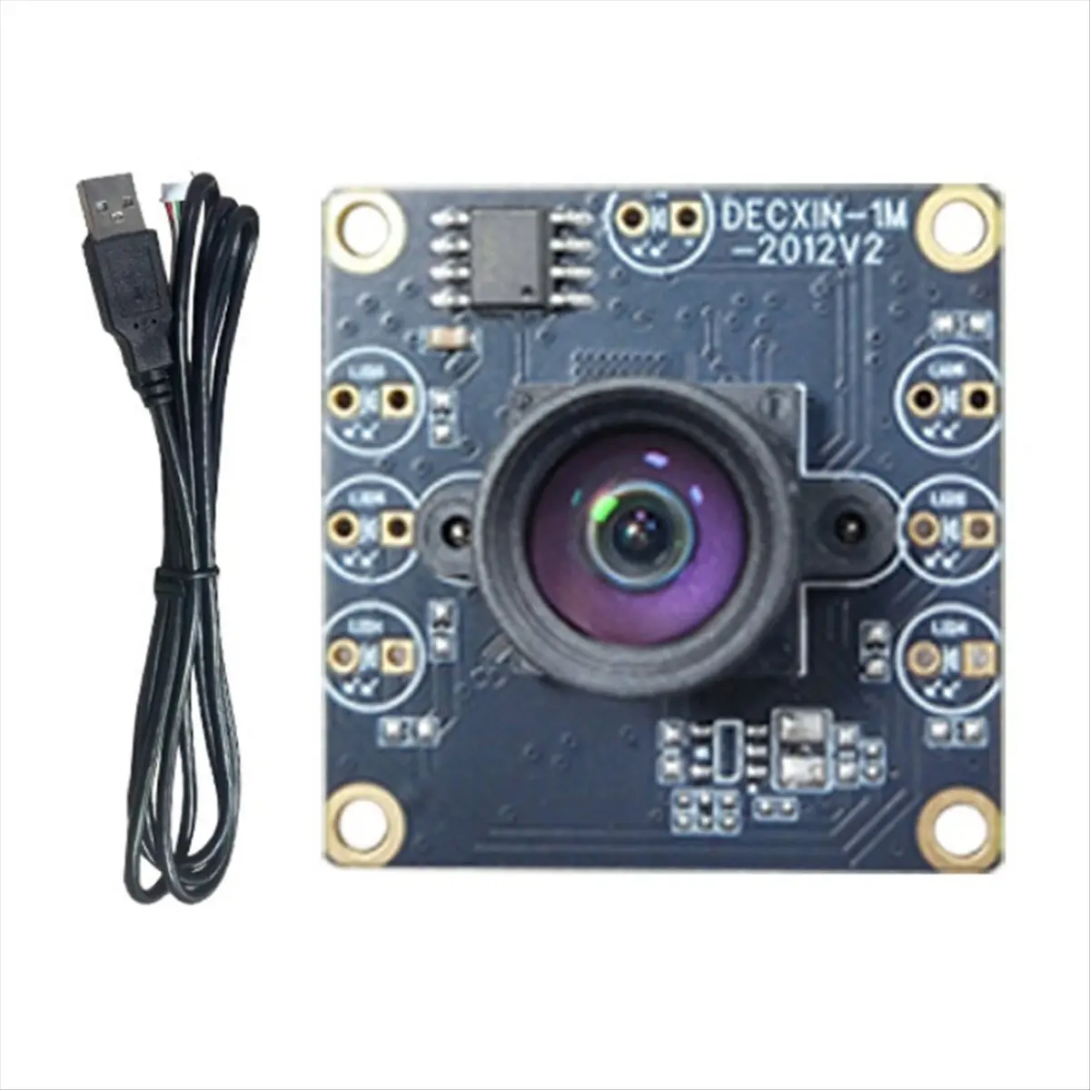 SCLS 10PCS 100 Degree Camera Module 1MP OV9732 1280x720 USB Free Driver Manual Focus with 2 Meter Cable for WinXP/7/8/10 view 2
