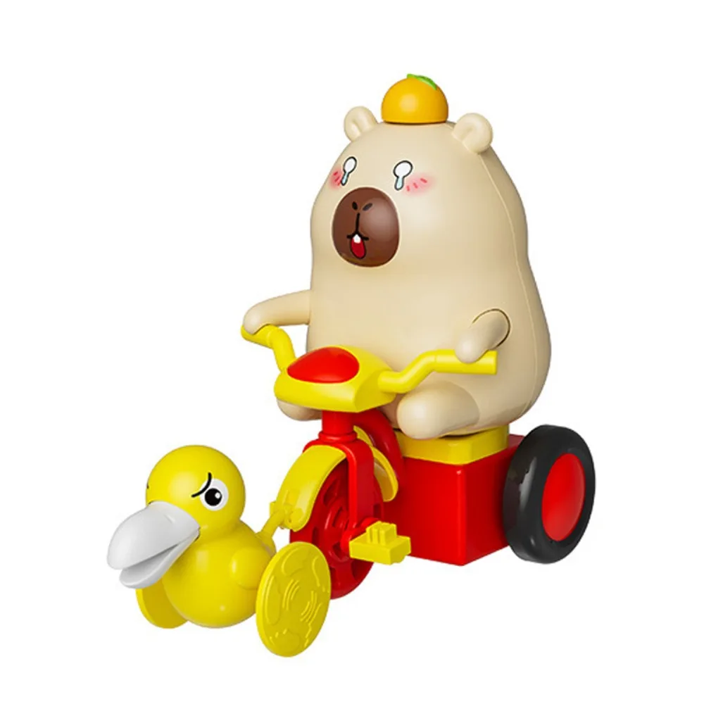 Wind-up Capybara Pull-back Car Toy Seagull Cartoon Capybara Clockwork Doll Toys Cute Funny Capybara Figure Toy Birthday Gifts