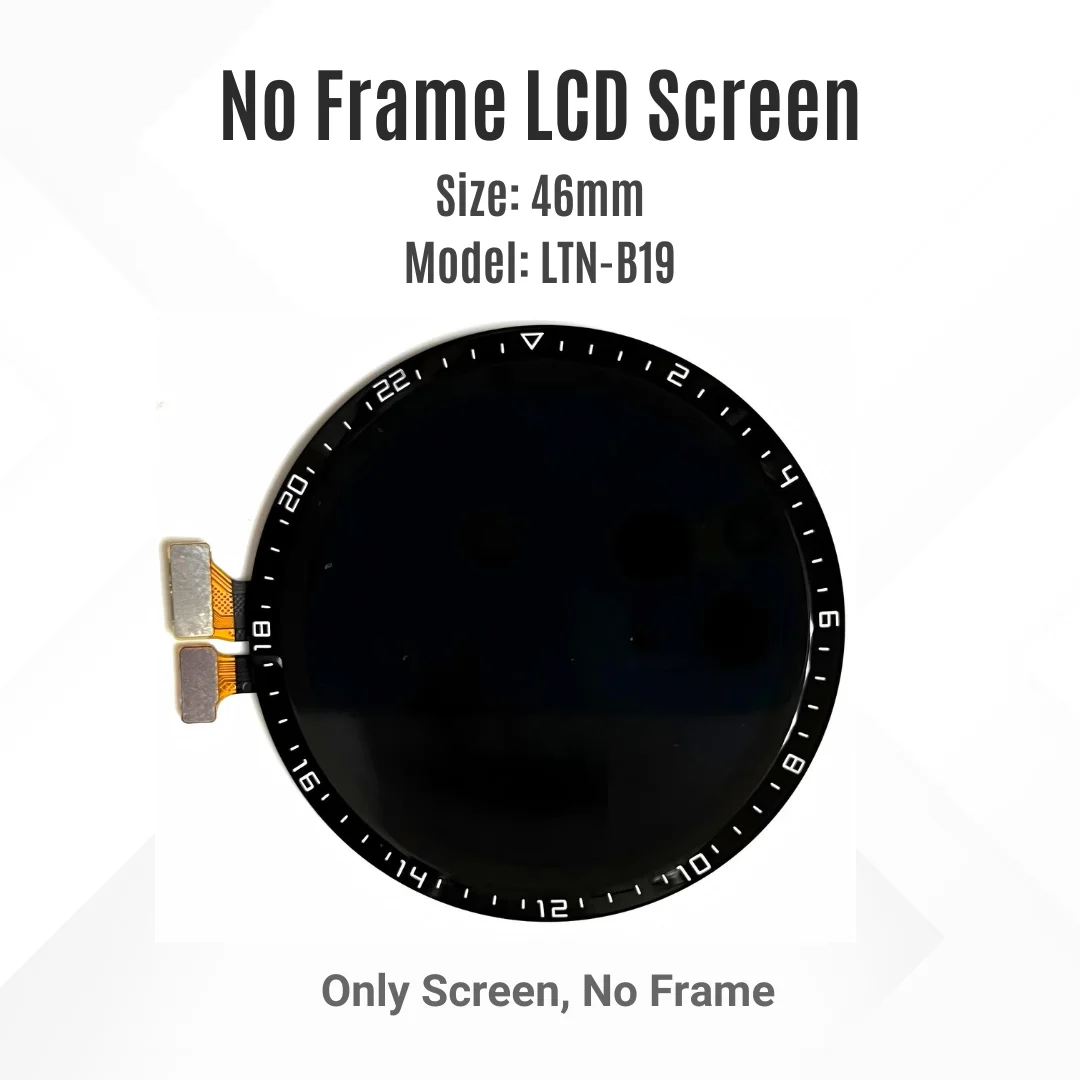 Für Huawei Watch GT2 LCD-Display Touchscreen 42mm 46mm Ersatz Ohne Rahmen / Mit Rahmen – Detail 3