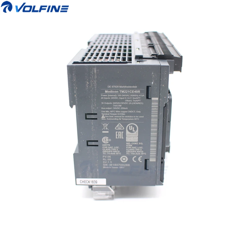 Módulo controlador de cuerpo PLC TM221CE40R - Componente electrónico para sistemas de automatización