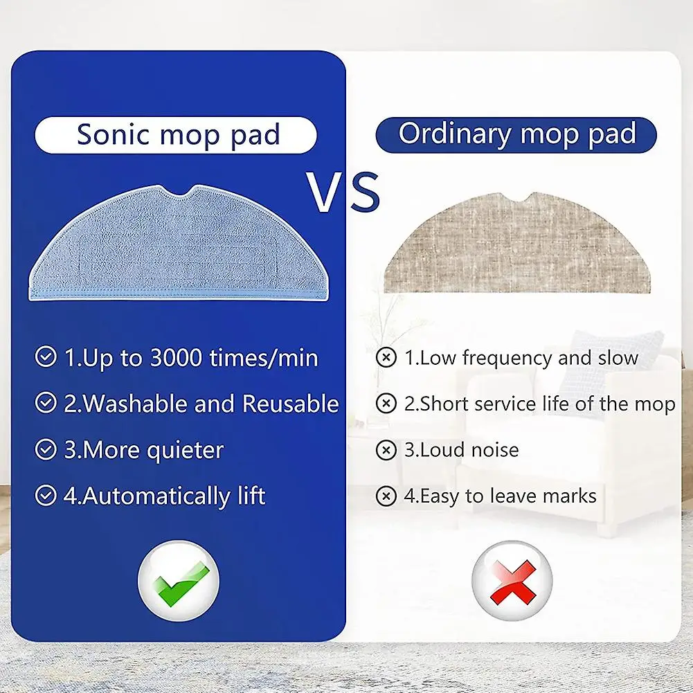 17pcs For Roborock G10s Kit Main Side Brush Hepa Filter Mop Cloth