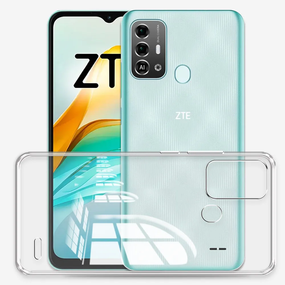 For ZTE Blade A53 Pro Case Clear Soft Silicone Cover Phone Case For ZTE Blade A53 Clear Bumper Coque For ZTE Blade A53 Pro Funda