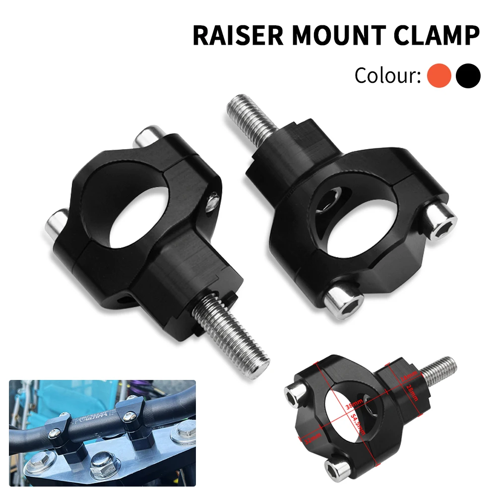 For KTM SX SXF EXC XCW XCFW EXCF 125 200 250 300 350 400 450 500 530 JFG 28MM Risers Bar Mount Clamp Handlebar Clamp