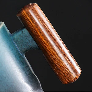 Kreativer handgefertigter exquisiter Kaffee mit Holzgelenk, Vintage -Tasse, Tassen, Brille, Küche, Abendessen, Bar, Haus 10 Hauptverkäufe alter Tasse - №9