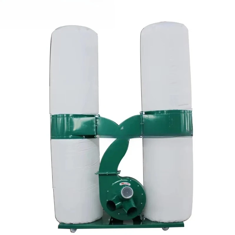 high quality Mobile Industrial Bag Dust Collector Profsional Woodworking Cleaning Tools