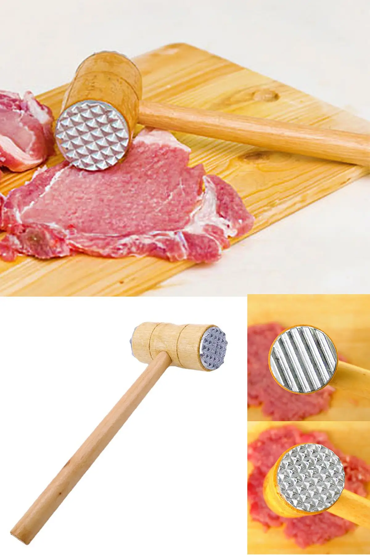 Two Way Meat Beater Meat Softener Hammer practical work facilitator multifunctional 2022 trend product