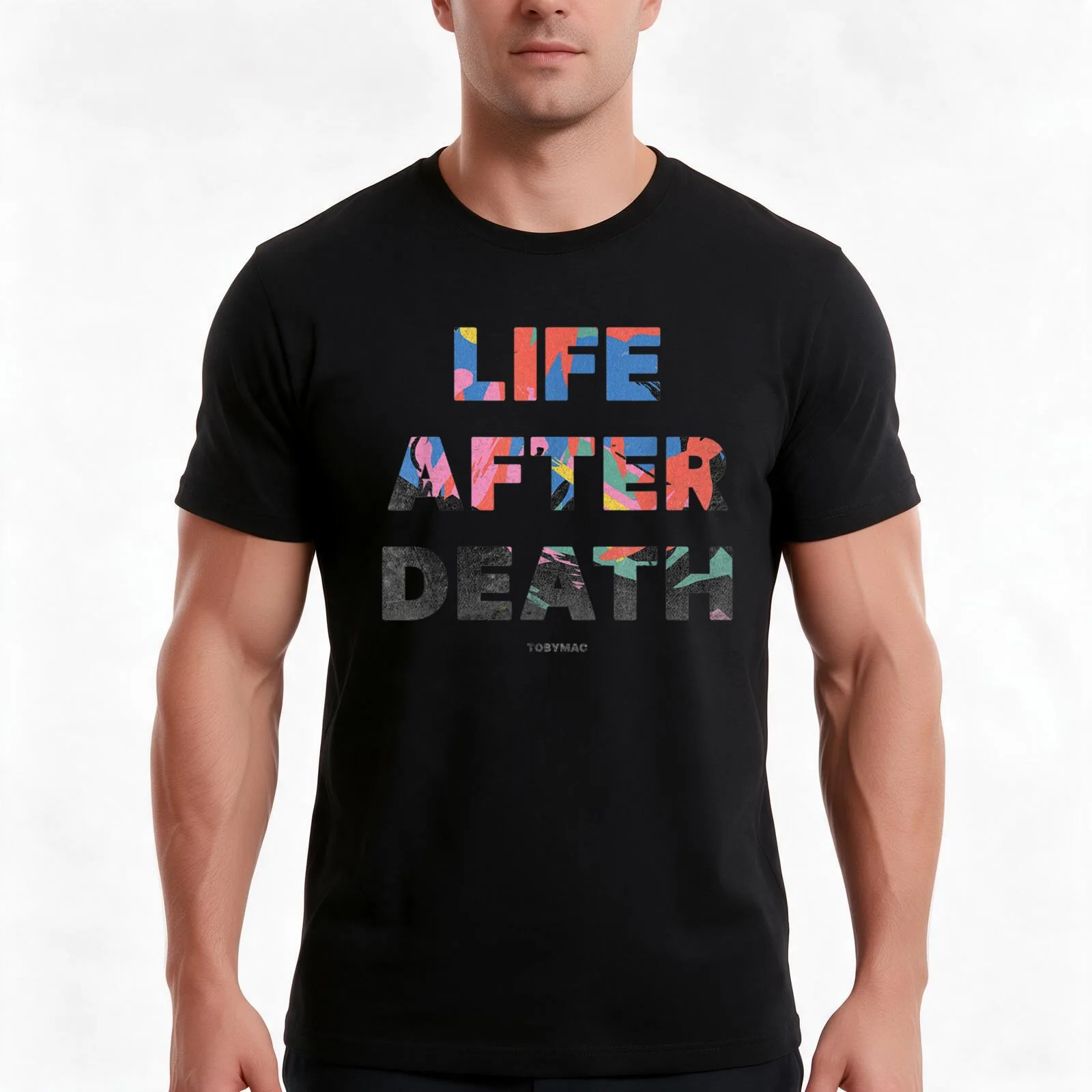 Life After Death T-Shirt, Summer Casual Cotton Tee, Oversized Streetwear Tops, Vintage Graphic Print, Loose Fit Short Sleeve