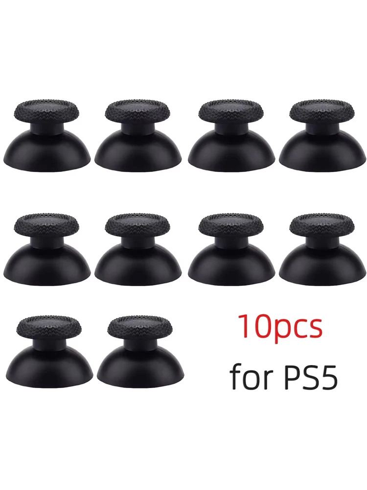 Capuchons de Joystick analogiques de remplacement, 10 pièces, pour contrôleur PS5/PS4/PS3/PS2, pièces de réparation pour XBOX ONE et XBOX série X S