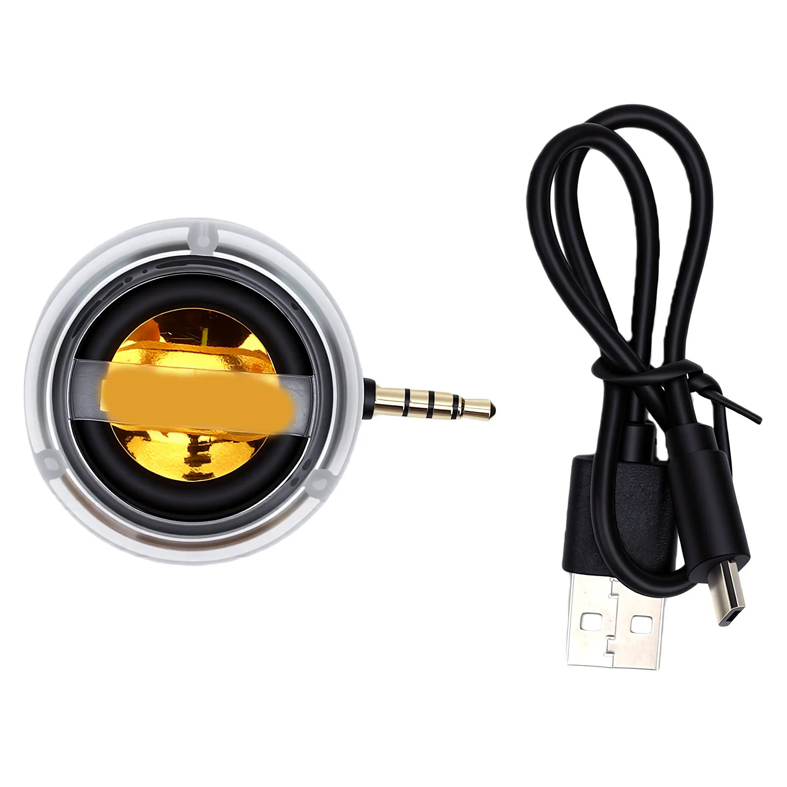 Phone Sound Amplifier Mobile Phone Amplifier Speaker 3W with 3.5mm Jack Small Portable Speaker for Smartphone Tablet PC Laptop