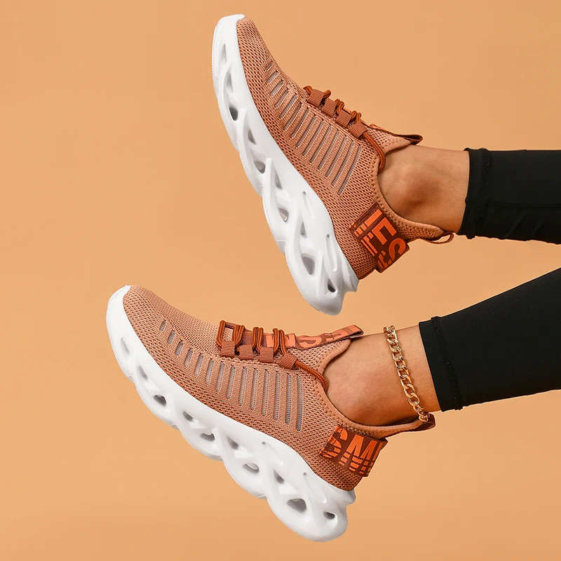 Women Casul Sprts Shoes Breathable Running Sneakers Outdoor Light Comfortable Mesh Walking Shoes for Women Athletic Tenis Shoes