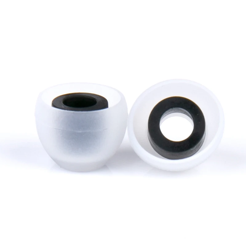 KBEAR 07 Silicone Upgrade Headphone Eartips 1pair(2pcs) 5pairs(10pcs) Noise Isolating With S M- M M+ L Size For KZ TRI Earphone