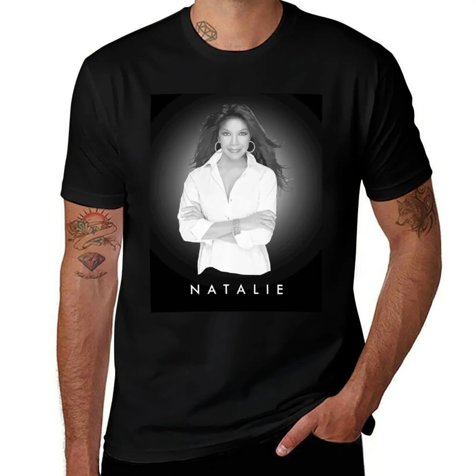 Natalie Cole| Perfect Gift T-Shirt Simple Solid Color Crew Neck Tee T-Shirt