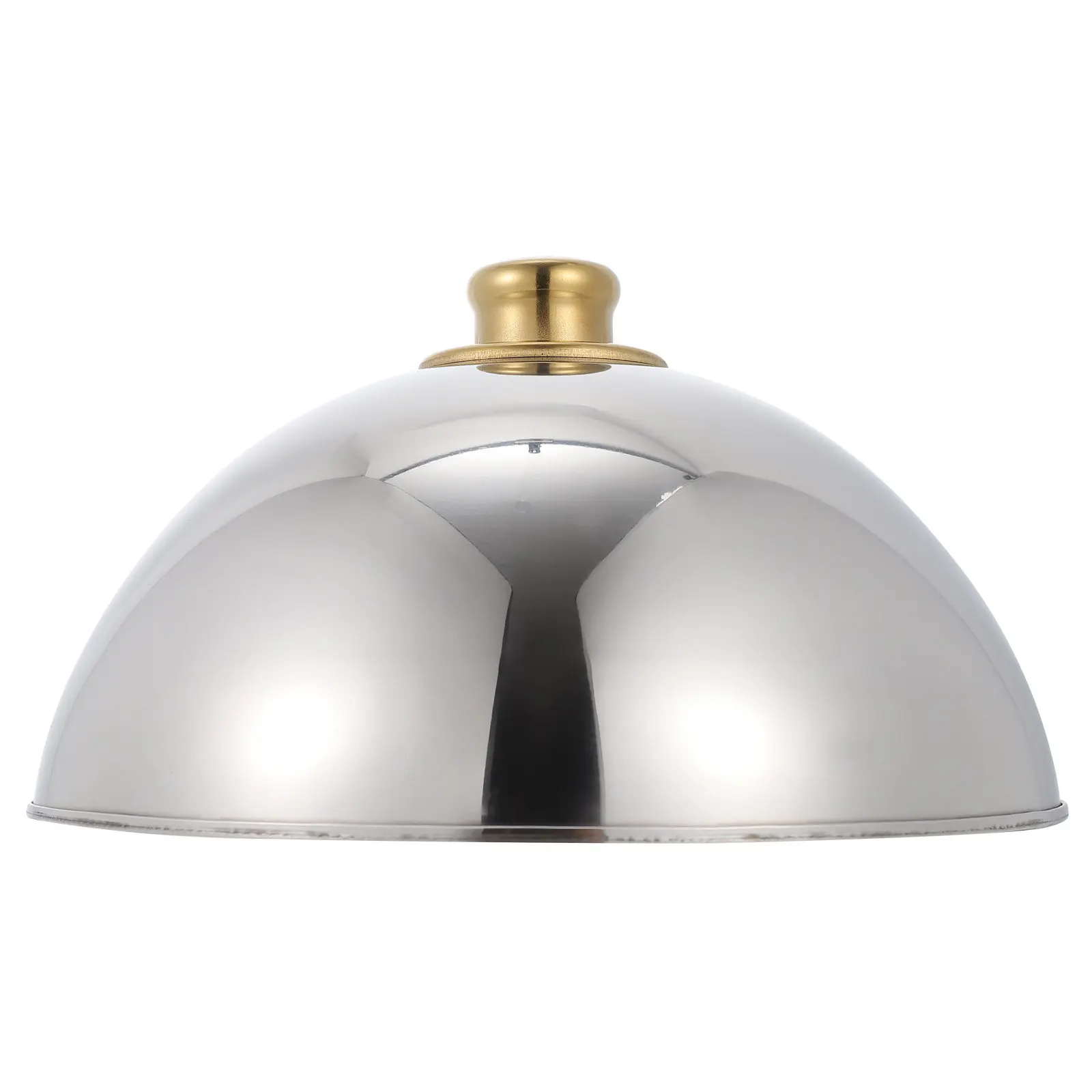

1Pcs Beef Steak Food Cover Stainless Steel Lid Food Protector Dust Proof Cover Dome Kitchen Home Restaurant Hotel