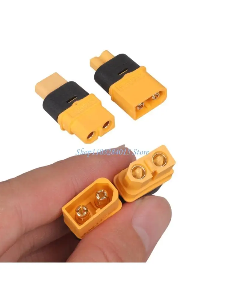 R6FF XT60 to XT30 Connector Male Female Connector Plug Gold Plated XT60H Accessories