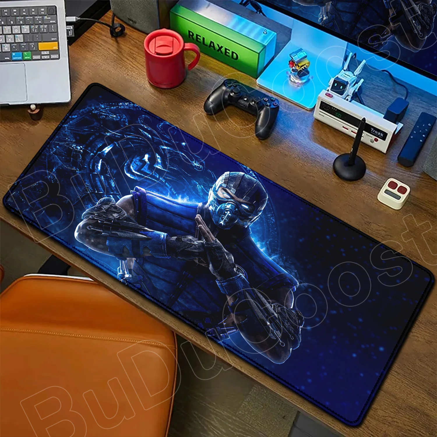 

E-Sports Xxl Large Anime Mouse Pad Gaming Accessories Desk HD Mortal Kombat Mousepad Gamer Deskmat Keyboard Mat Game Accessories