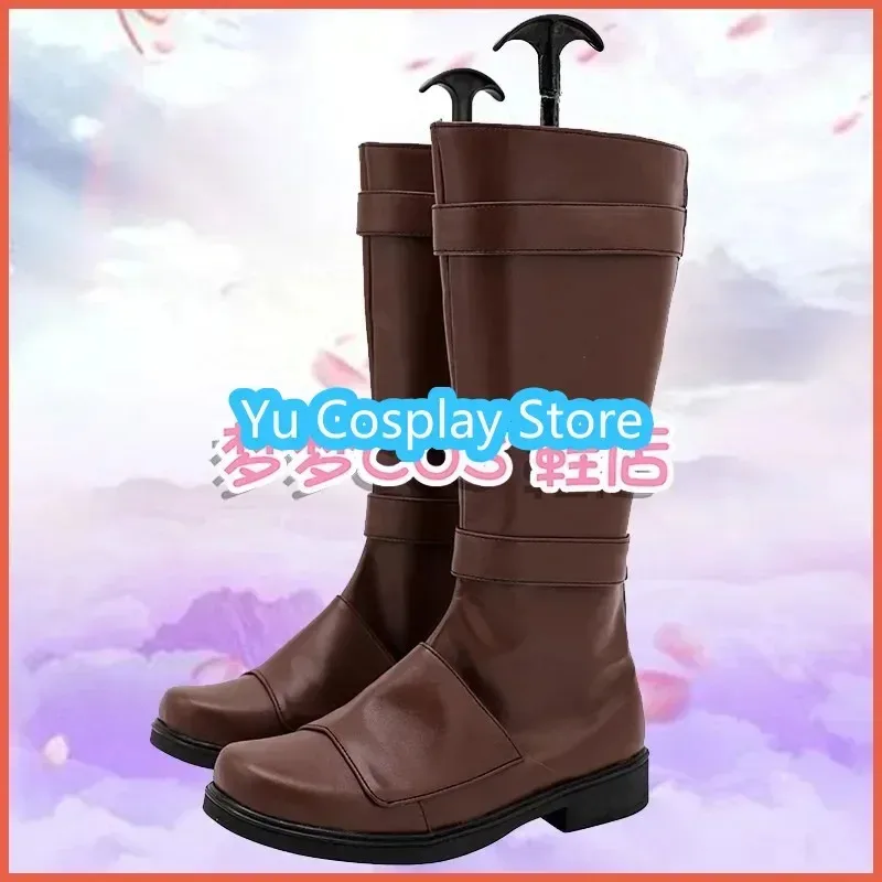 

AIAI 2025Bo Katan Kryze Halloween Carnival Boots PU Leather Shoes Anime Cosplay Props Custom Made