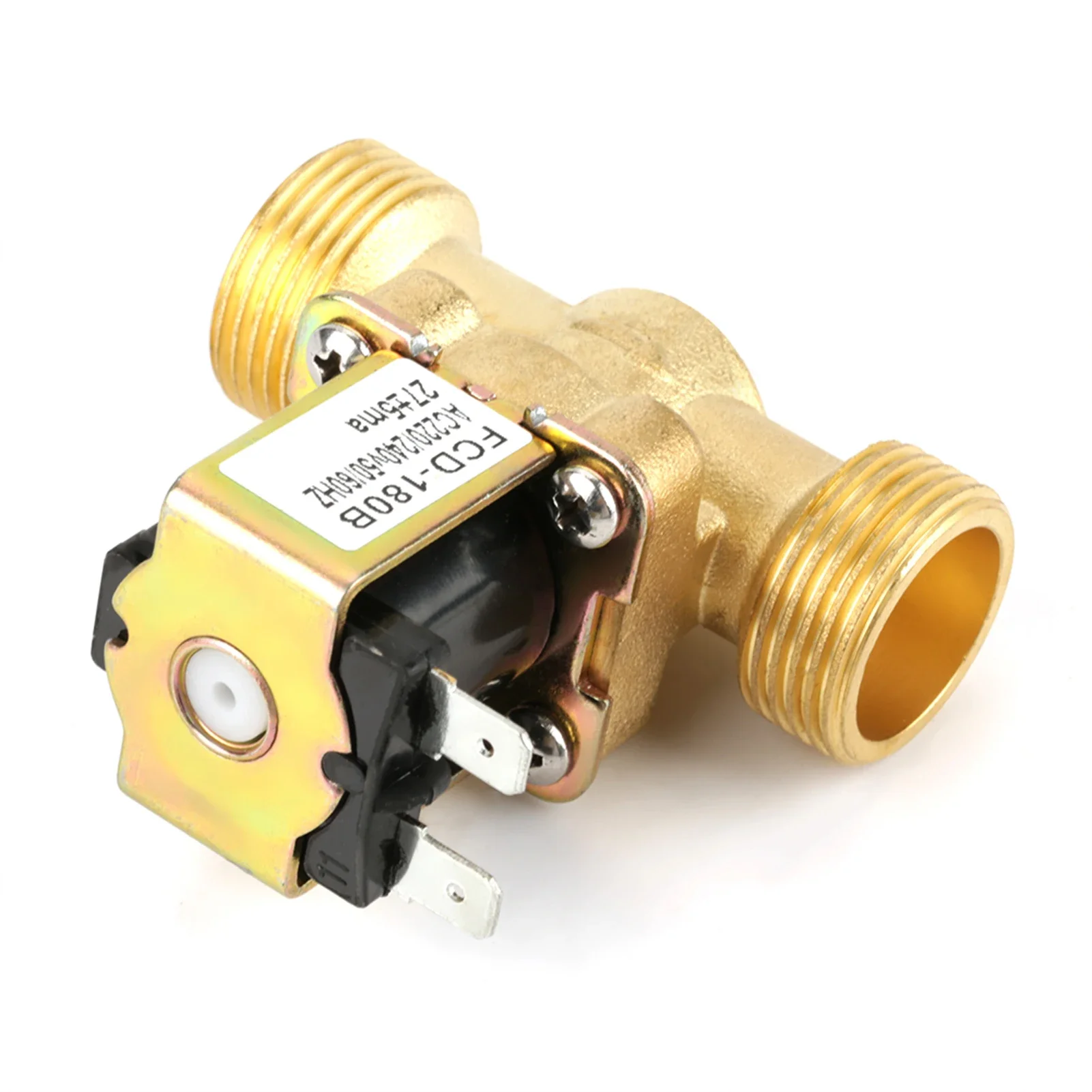 Électrovanne électrique G3/4 entrée d'eau 2 voies N/C électrovanne électrique à pression fermée normale AC 220V FCD-180B Kf