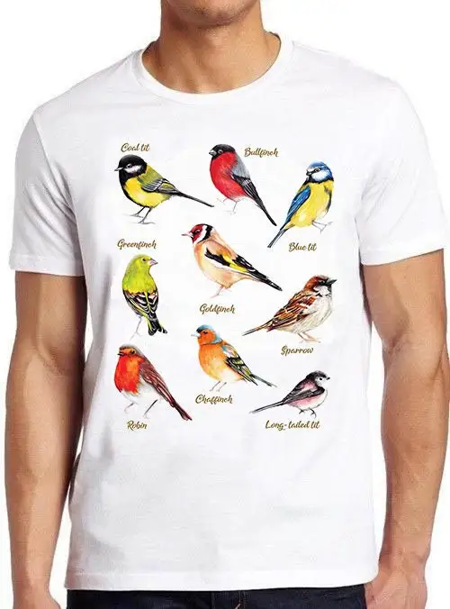 British Garden Birds Meme Funny Style Cult T Shirt 812