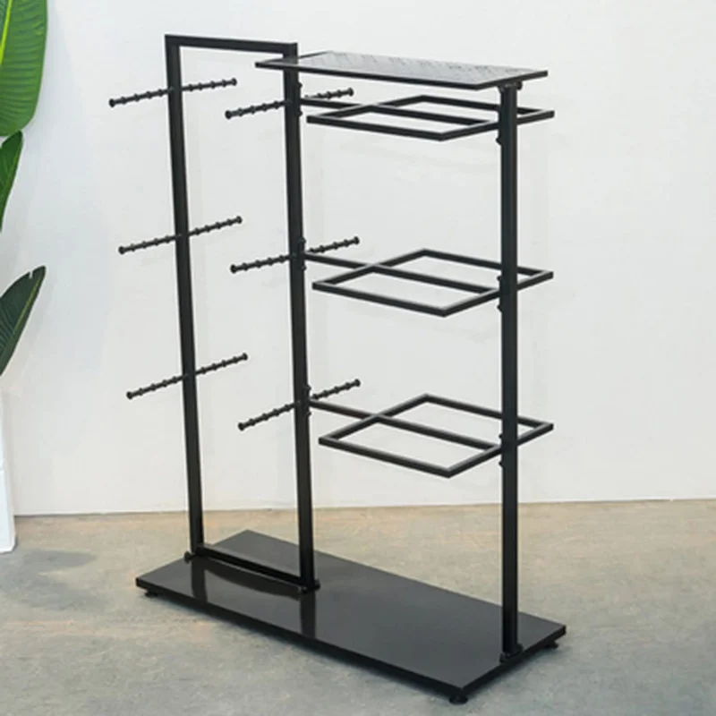 맞춤형 카이니체 양면 부티크 의류 랙 금속 란제리 디스플레이 스탠드 브라 선반 속옷 디스플레이 스탠드
