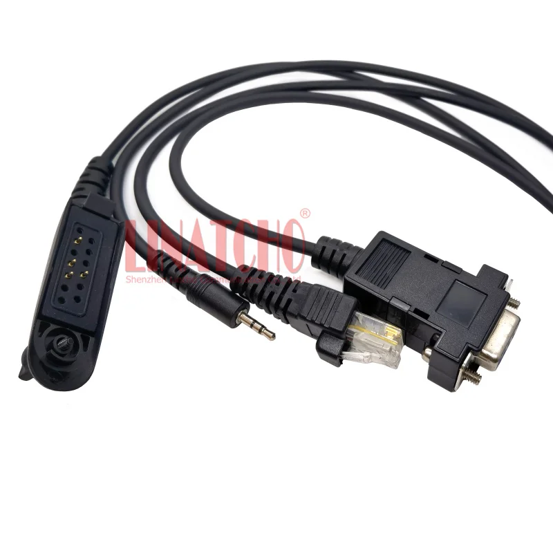 4-in-1 Multi-utility Universele Two Way Radio Walkie Talkie GP88 GP328 GP3688 GM300 Programmeerkabel