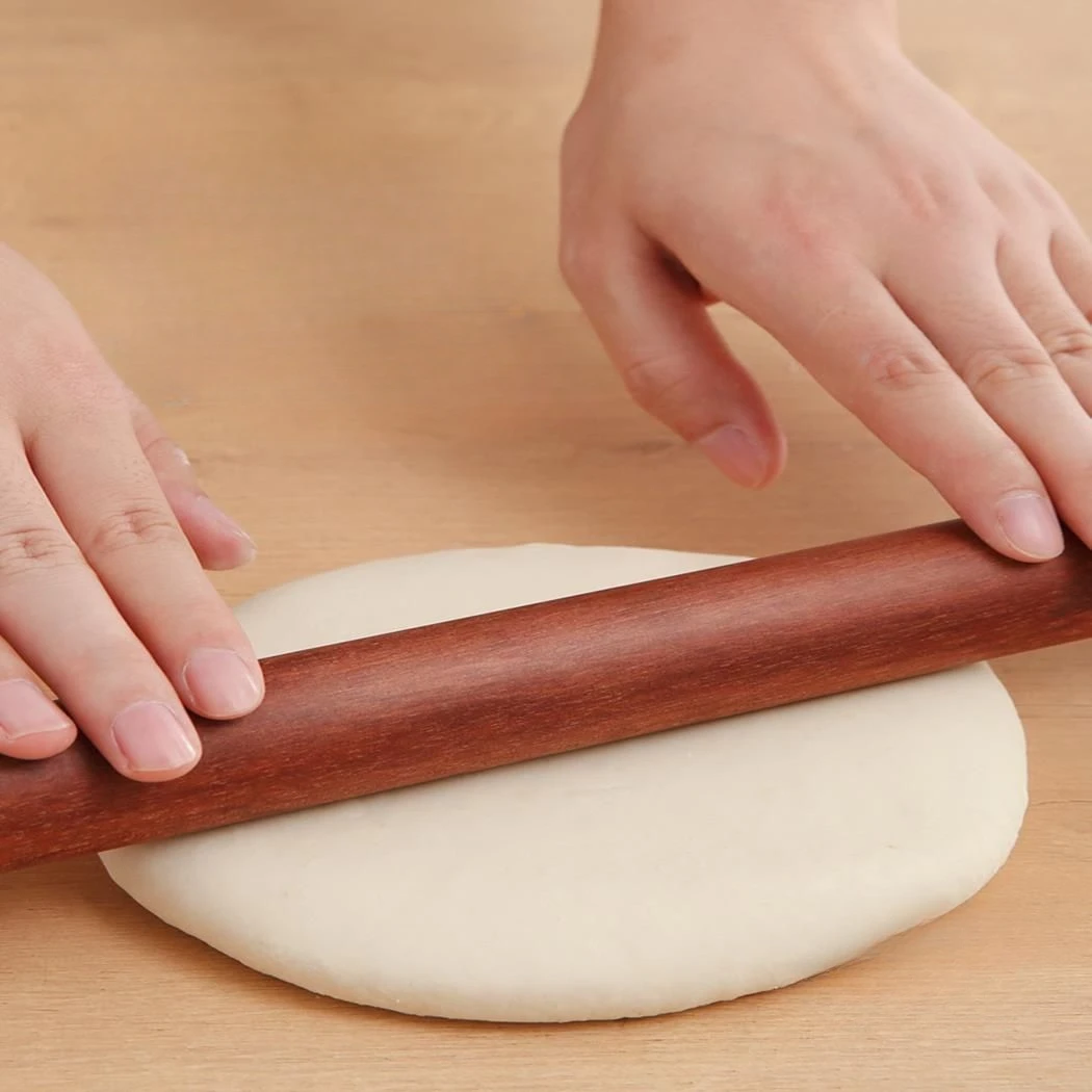 Red Sandalwood Rolling Pins Modern Simple Household Bakeware Non-stick Solid Wood Face Stick Dumpling Skin Special Rolling Pins