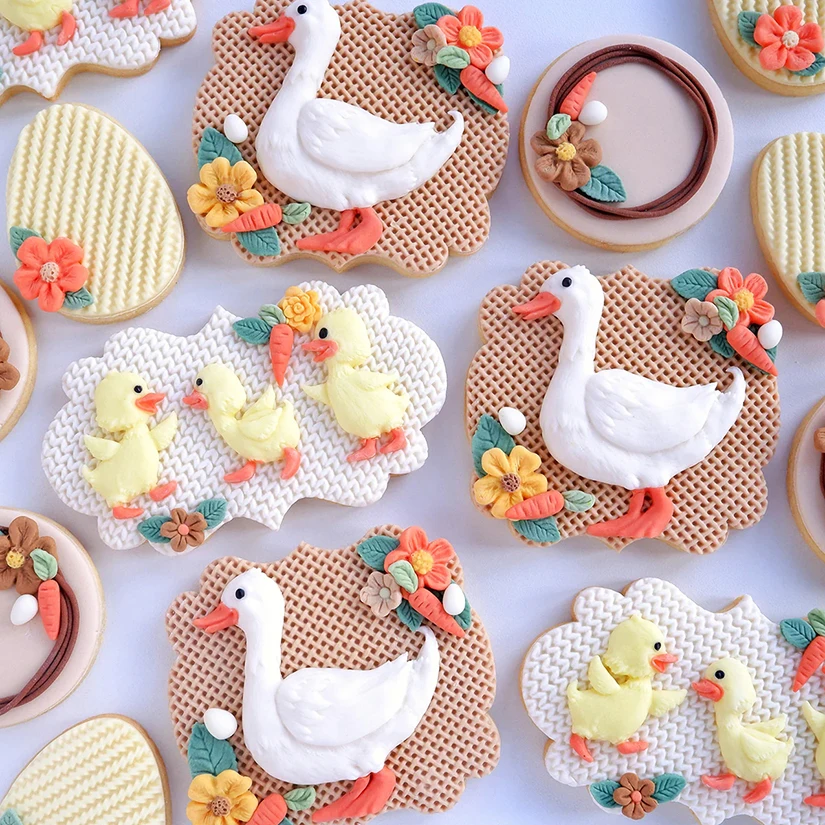 Ducklings Duck Silicone Mold Sugarcraft Cupcake Baking Mold Chocolate Fondant Cake Decorating Tools